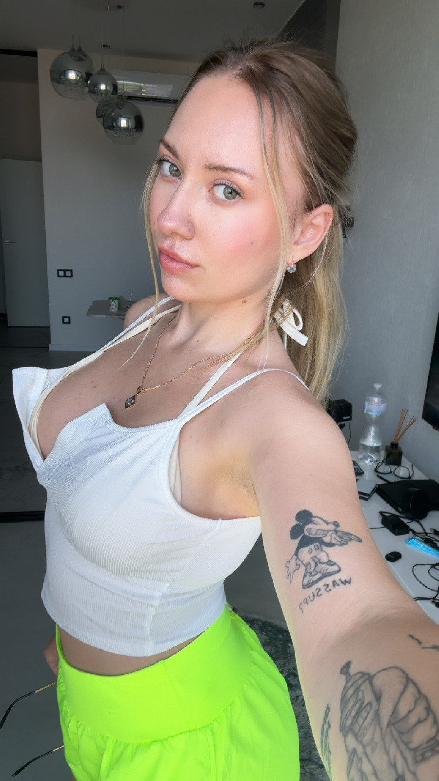 KateV in her underwear in Brisbane