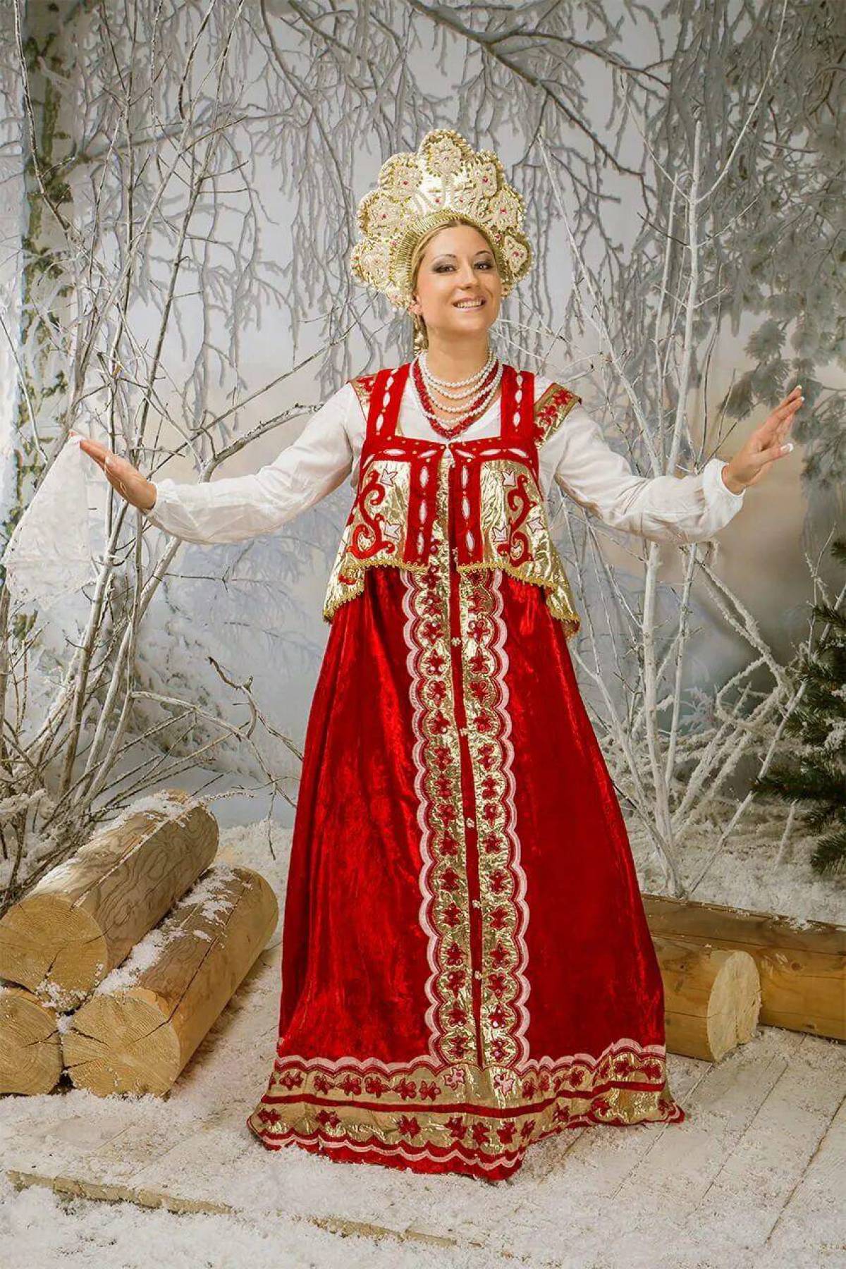 Girls in Slavic costumes in Brisbane